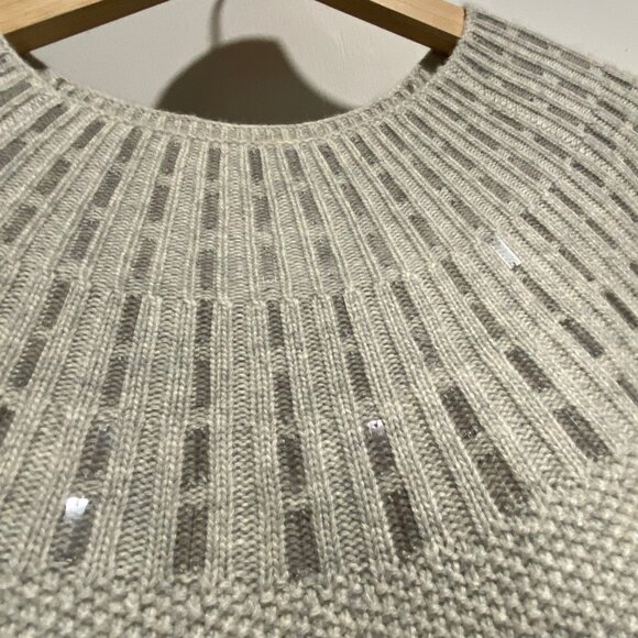 (10) Vince Quiet Luxury Minimalist Oversized Preppy Sporty Cashmere Sweater S - Picture 3 of 8